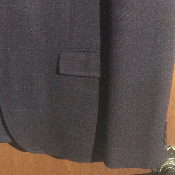 Deep Purple Pattern Blazer - Daniel Hechter - Picture 2 of 7